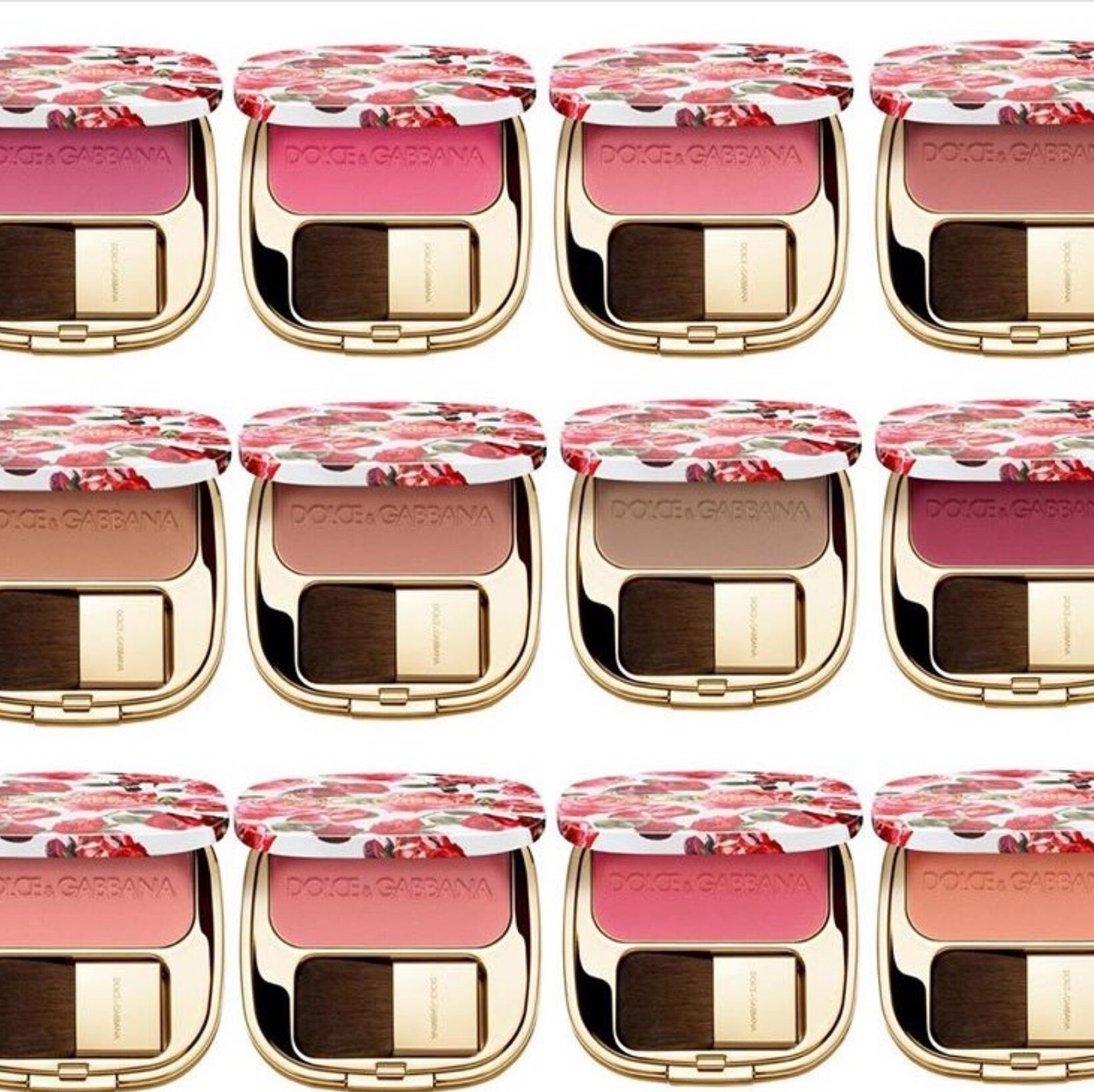 DOLCE & GABBANA Сияющие румяна Blush of Roses Luminous Cheek Colour, Apricot 500 — фото 1