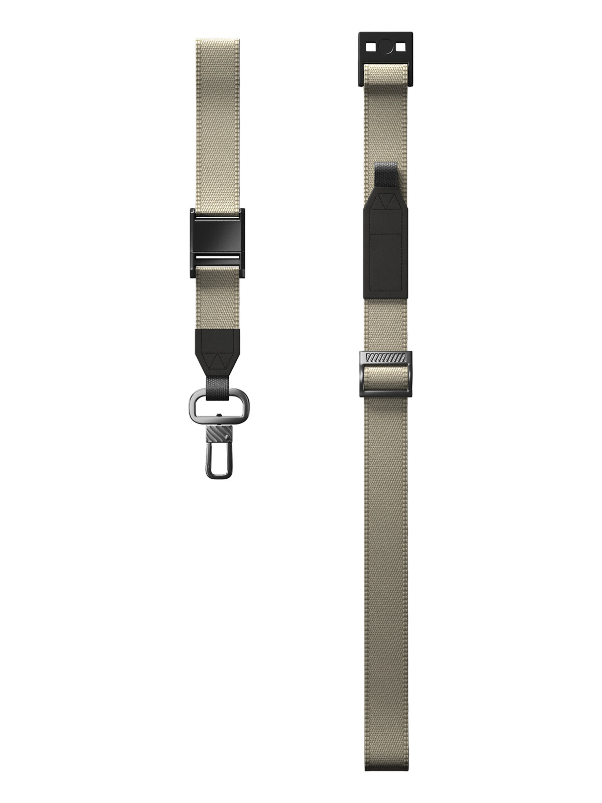 Uniq ремешок на шею/руку Vista 2-in-1 Lanyard and Handstrap Dark Kahki