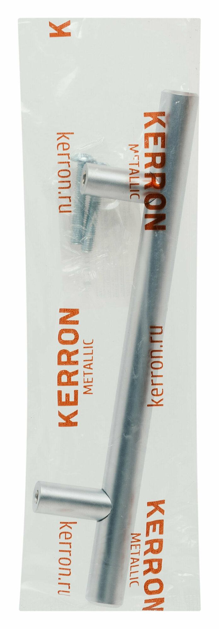 ручка-рейлинг RR002SC 96мм матовый хром KERRON - фото №4