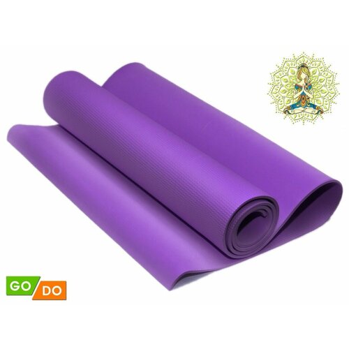 Коврик гимнастический. КВ6106 (Фиолетовый) коврик гимнастический кв6106 фиолетовый