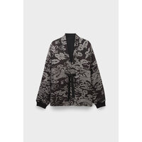Кимоно Maharishi 5027 30th anniversary reversible kimono black для мужчин цвет черный размер 52