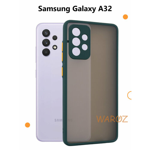 чехол бампер чехол ру для samsung galaxy a32 5g противоударный усиленный ударопрочный черный Чехол для Samsung Galaxy A32. Защитный противоударный чехол для Samsung Galaxy A32.