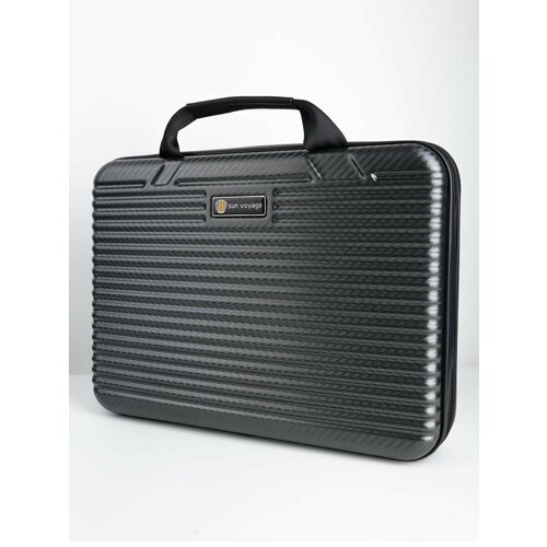 Сумка кейс для ноутбука с плечевым ремнем/ Поликарбонат/ 13 дюймов