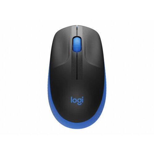 Мышь Logitech M190 черный/синий (910-005914)