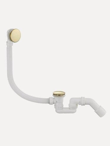 Изображение товара Слив-перелив автоматический для ванны Grocenberg , латунь, матовое золото