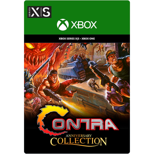 Игра Contra Anniversary Collection, цифровой ключ для Xbox One/Series X|S, английский язык, Аргентина my arcade 6 75 collectible retro contra micro player premium edition dgunl 3280