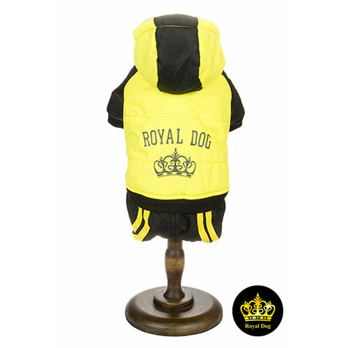 royal dog костюм зимний стразы синий элегант 3xl Royal Dog костюм спортивный зимний желтый 3XL