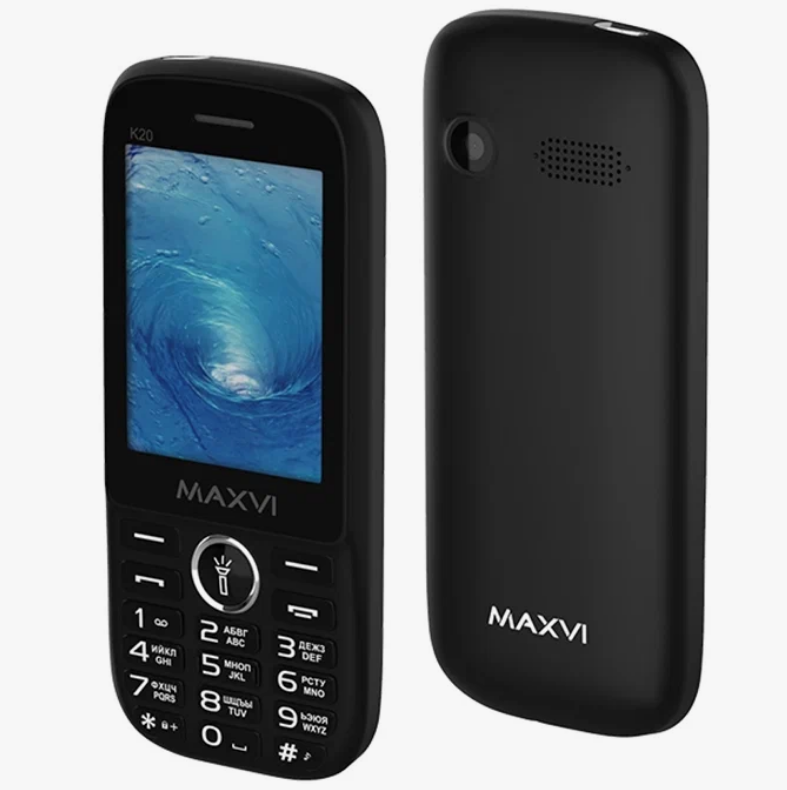 Мобильный телефон MAXVI K20 чёрный