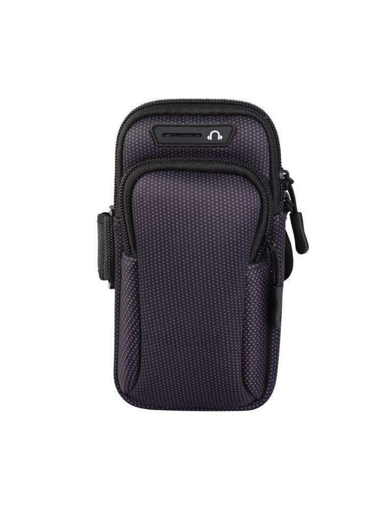 фото Спортивный чехол (сумка) на руку для телефона, черный
