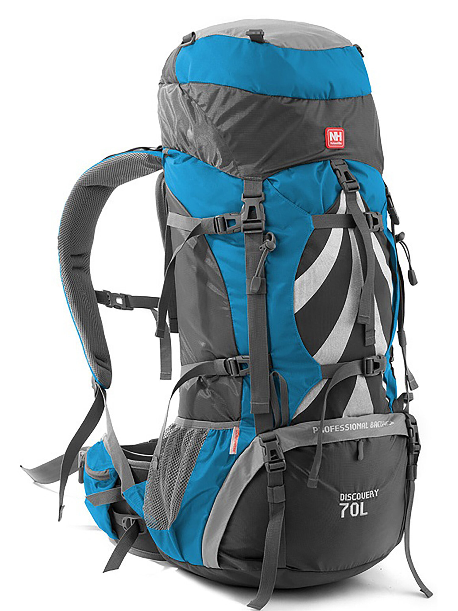 Рюкзак Naturehike Discovery 70 L Mediterranean Blue