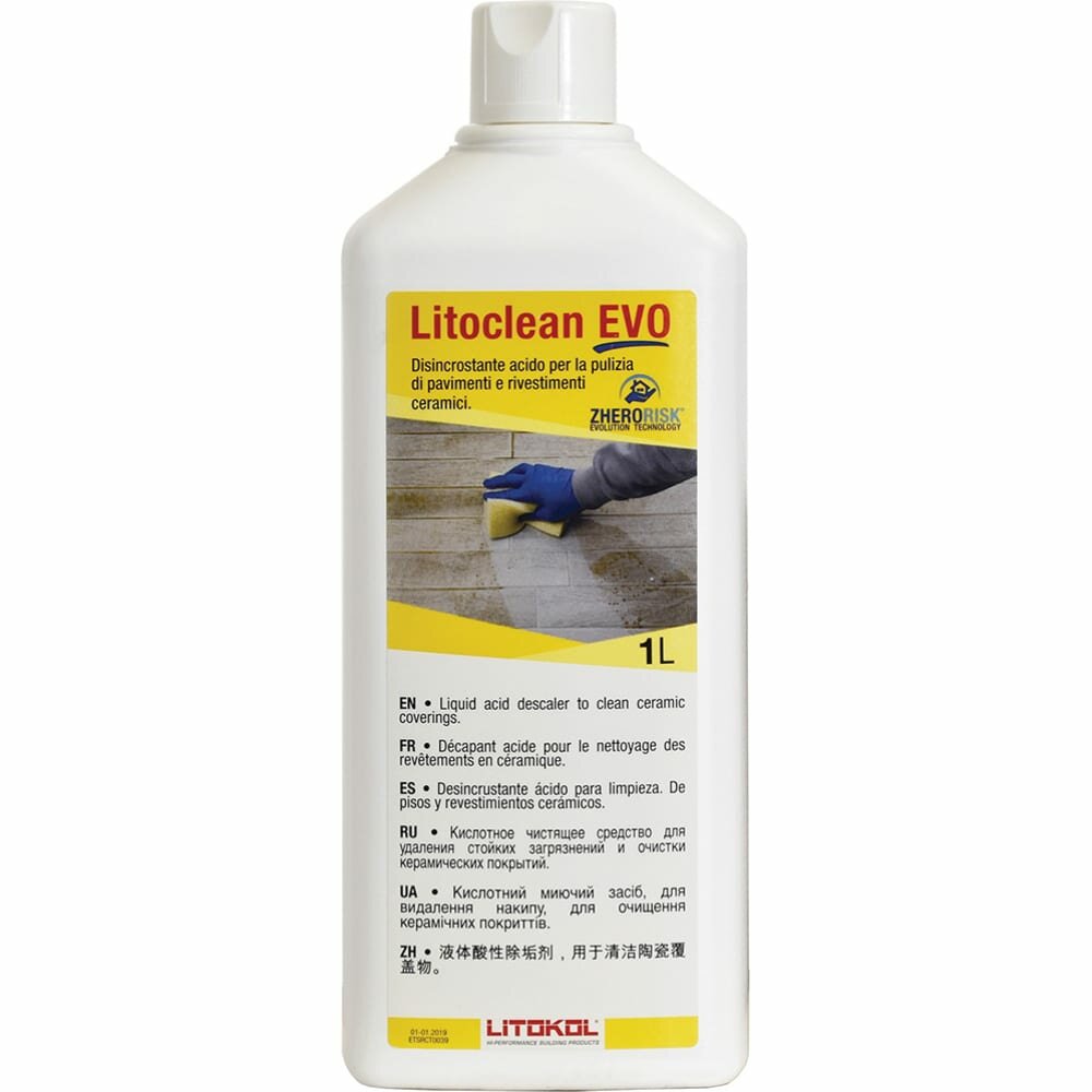 Кислотный очиститель LITOKOL LitoCLEAN EVO LITOKOL