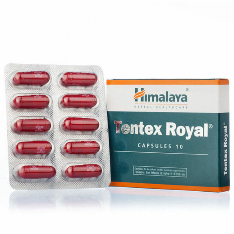 TENTEX ROYAL capsules Himalaya (тентекс роял в капсулах, Мужское здоровье, Хималая), 10 капс.