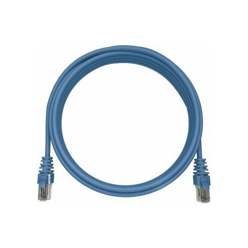 Патч-корд NTSS NTSS-PC-UTP-RJ45-5e-7.0-LSZH-BU UTP RJ-45 вил.-вилка RJ-45 кат.5E 7м синий LSZH (уп:1шт) 26AWG