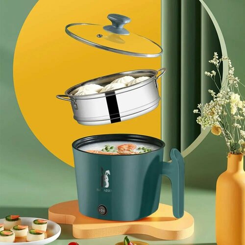Суповарка Пароварка Мультиварка Рисоварка Электро кастрюля Скороварка Желтая кастрюлька под интерьер Икеа 2770₽