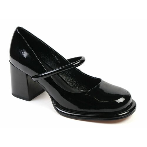 Туфли Sandra Valeri, размер 36, черный туфли слингбэки sandra valeri размер 36 черный