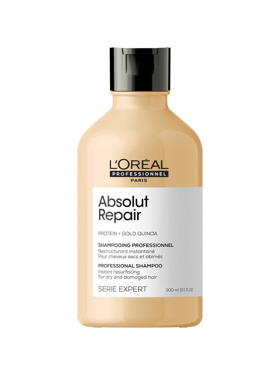 L'Oreal Professionnel Шампунь для волос, восстановление поврежденных волос, Рено Absolut Repair Gold 300мл