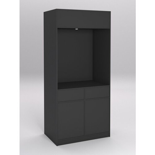 Шкаф под кофемашину 2 Черный 100 x 65 x 220 см 35321₽