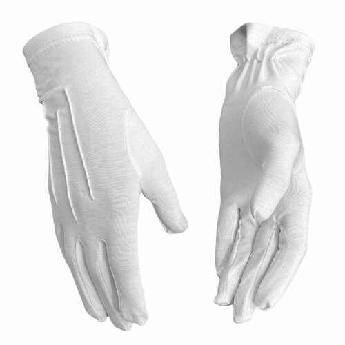 Перчатки ВОЕНПРО, размер 6.5, белый перчатки парадные белые
