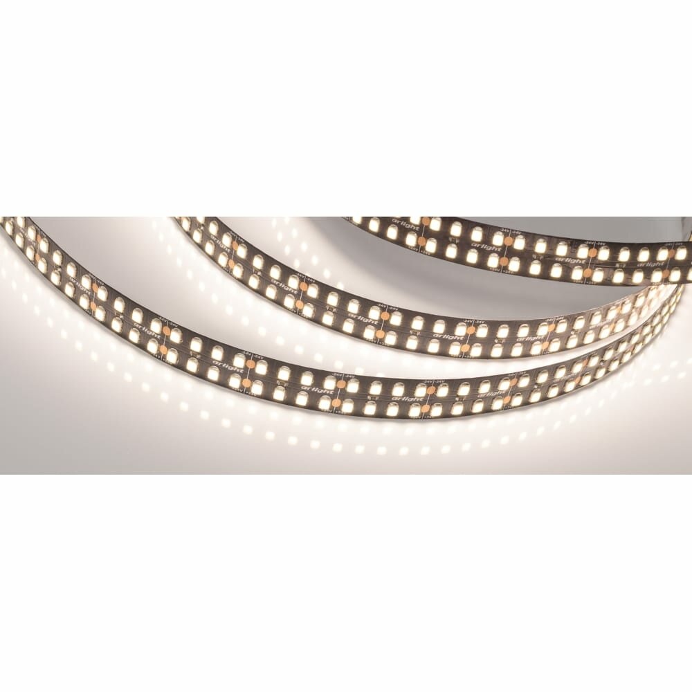 Светодиодная лента Arlight 24W/m 320LED/m 2835SMD дневной белый 5M / - фото №6