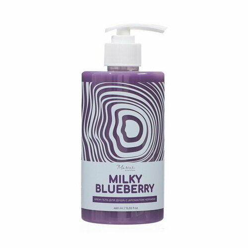 Крем-гель для душа с ароматом черники 460 мл 593₽