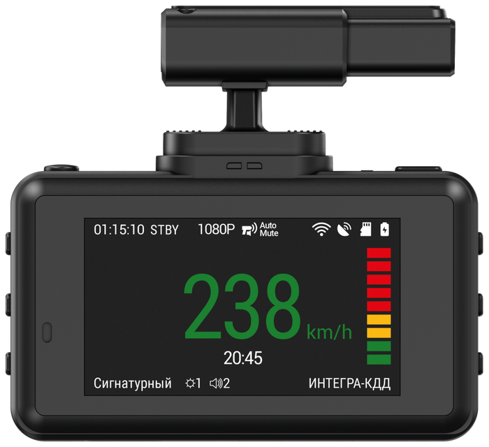 Видеорегистратор с радар-детектором Navitel , GPS - фото №3
