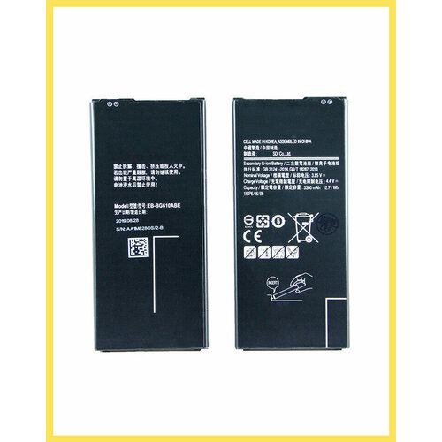 Аккумулятор для Samsung Galaxy J6 Plus 2018 J610F EB-BG610ABE black 6 0 ‘’ for samsung j6 2018 j6 plus j6 prime 2018 j610 j610f j610g j610fn lcd display touch screen digitizer assembly