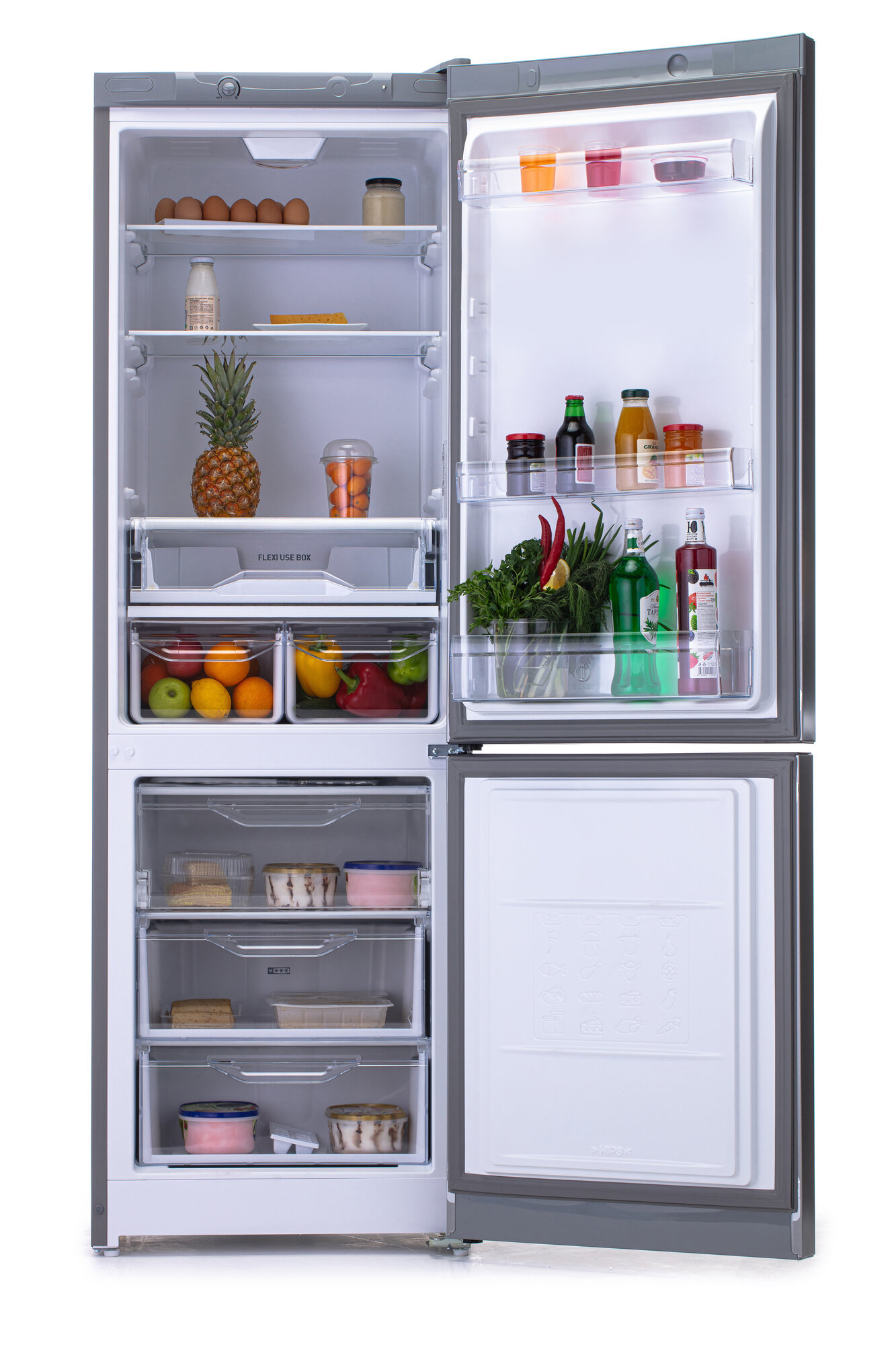 Двухкамерный холодильник Indesit DS 4180 G, серебристый - фотография № 6