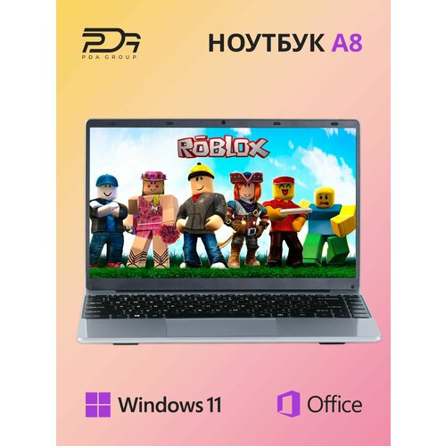 14 Ноутбук PDA А8 Intel Celeron J3455 15 ГГц RAM 12 Гб SSD 256 Гб Windows 11 Pro серый 2789000₽