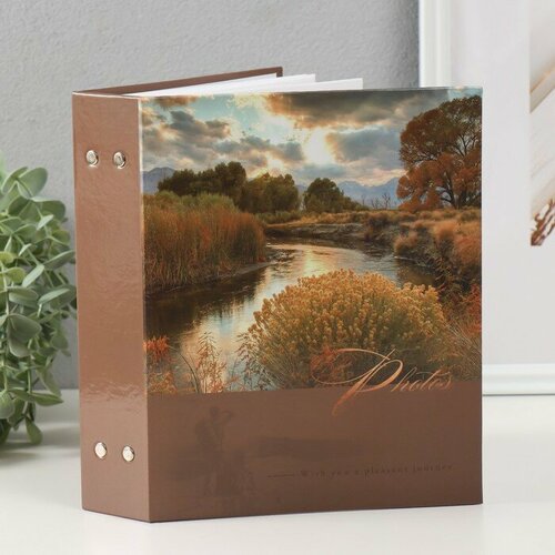 Фотоальбом на 200 фото 10х15 см Ландшафт -5 Река 700₽