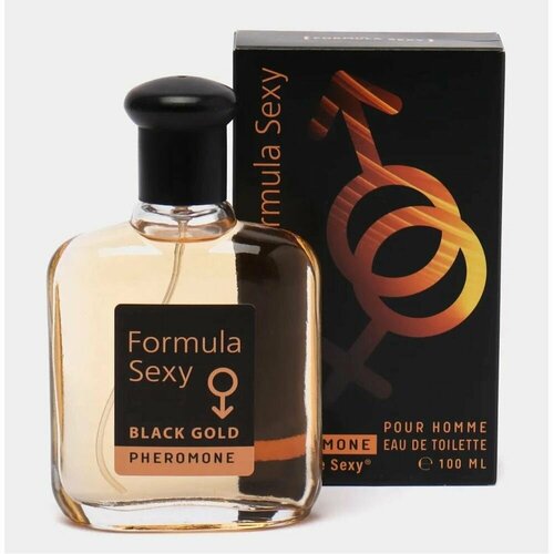 фото Дельта парфюм formula sexy black gold с феромонами (формула секси блэк голд) edt 100ml for men today parfum