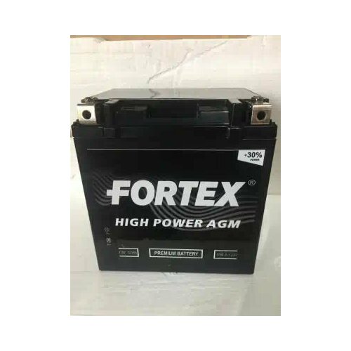 Аккумулятор Мото 12 В 32 А/ч о. п. Fortex AGM ток 400 166x126x175