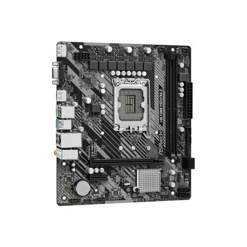 Материнская плата ASRock H610M-HDVM2 R20 961100₽