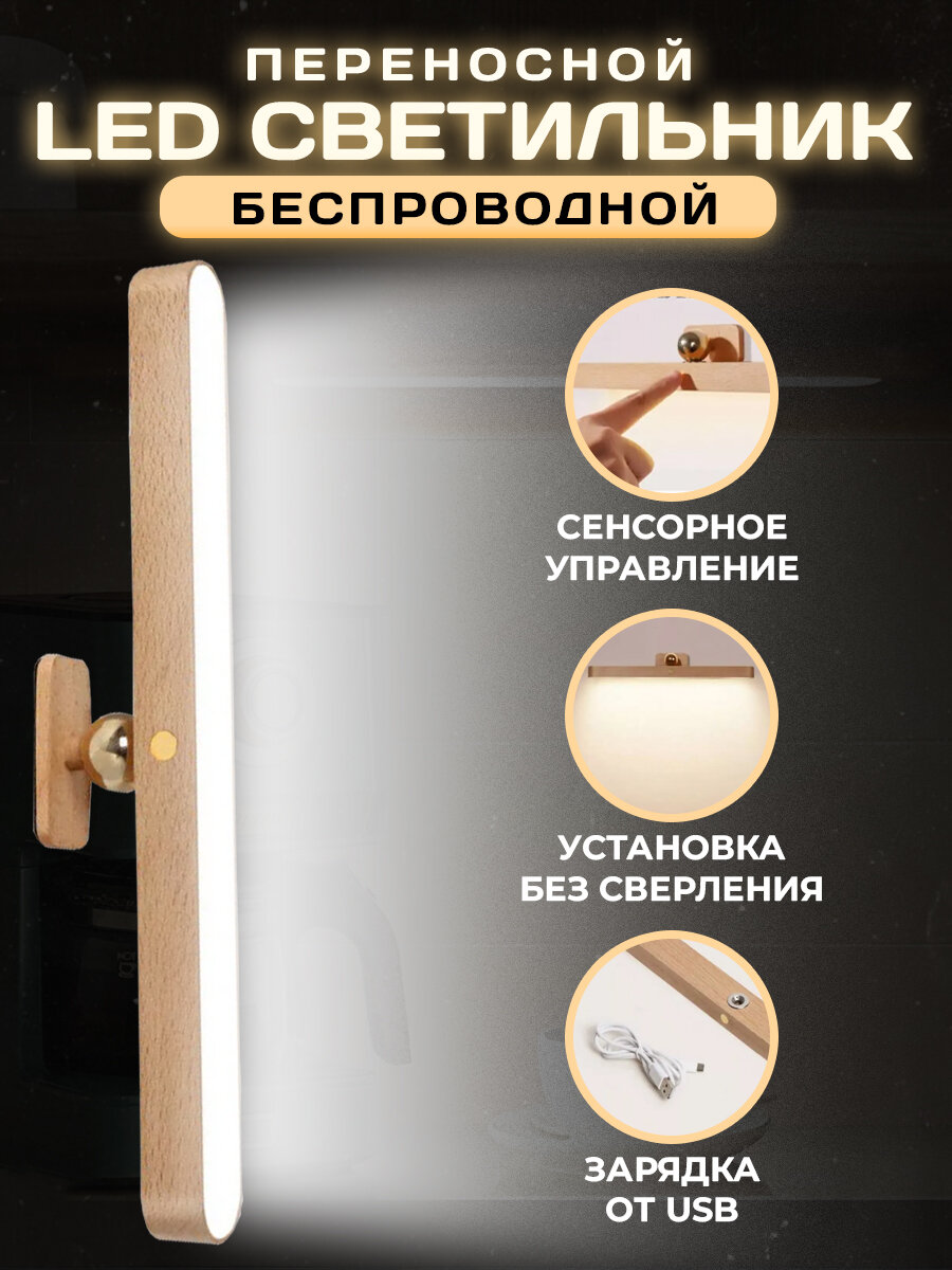 фото Беспроводной светодиодный светильник