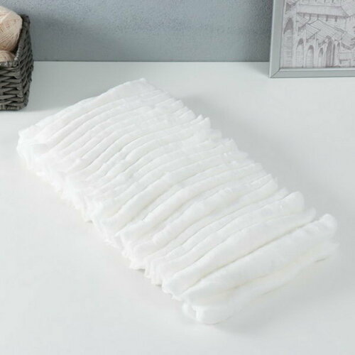 Вата Зиг-Заг 200 гр для творчества белая 390₽