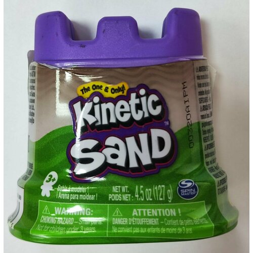 Kinetic Sand Песок кинетический 127 г зеленый 6046626 350₽