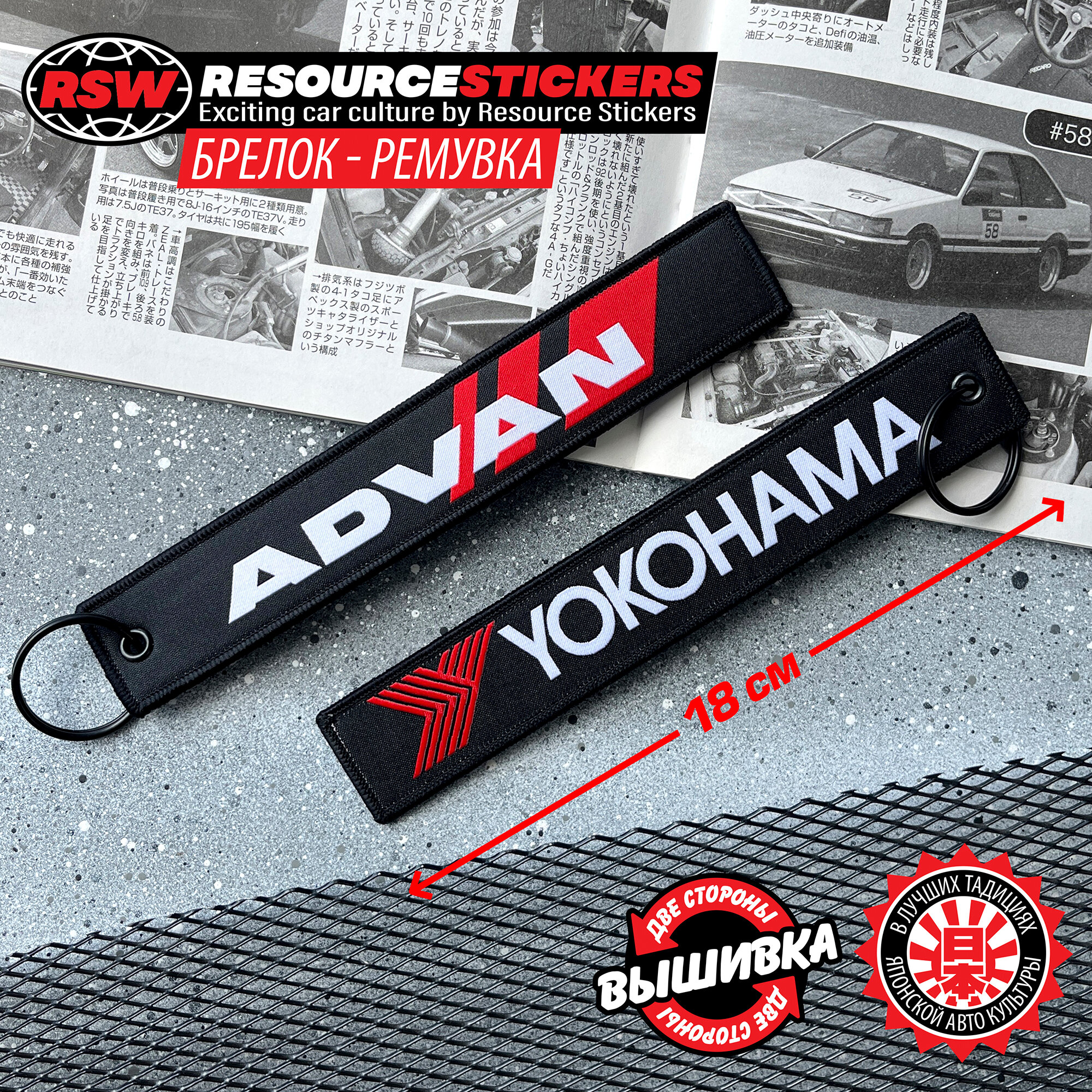 Брелок Resource Stickers 