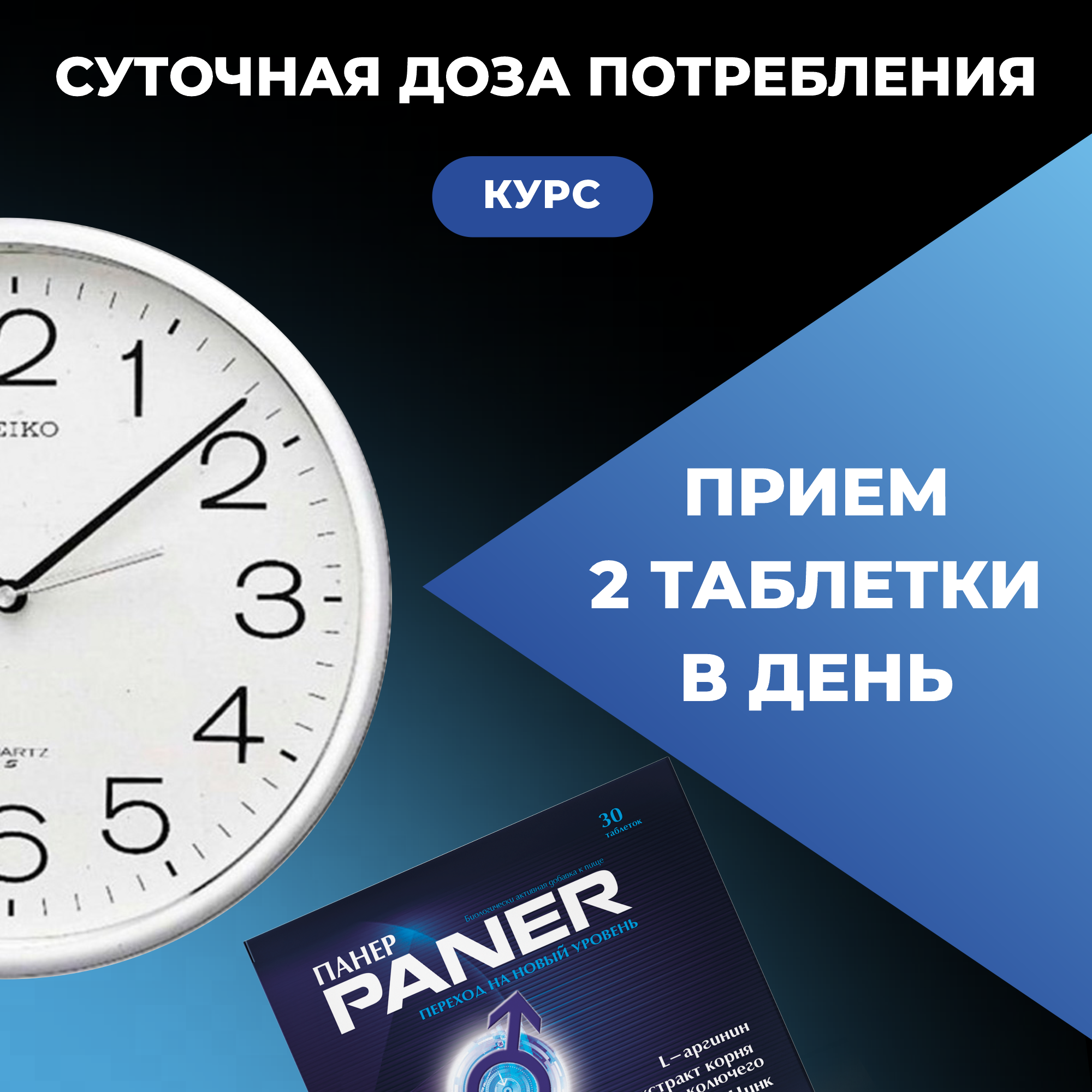 Бад Для Мужского Здоровья БАД "Панер"Pharmacy Laboratories для мужского и женского здоровья с L-аргинином. Иммунитет, спортивное питание, витамины для здоровья , бад для мужчин для повышения потенции и профилактика простатита .30таб.