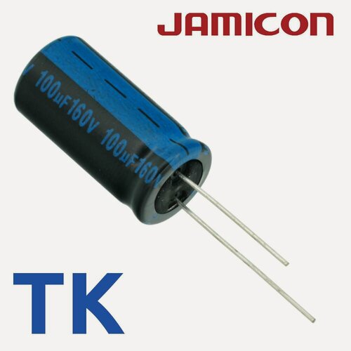 Изображение товара 100мкФ 160В / TK / 13x26 / 105 С / конденсатор электролитический (5шт)