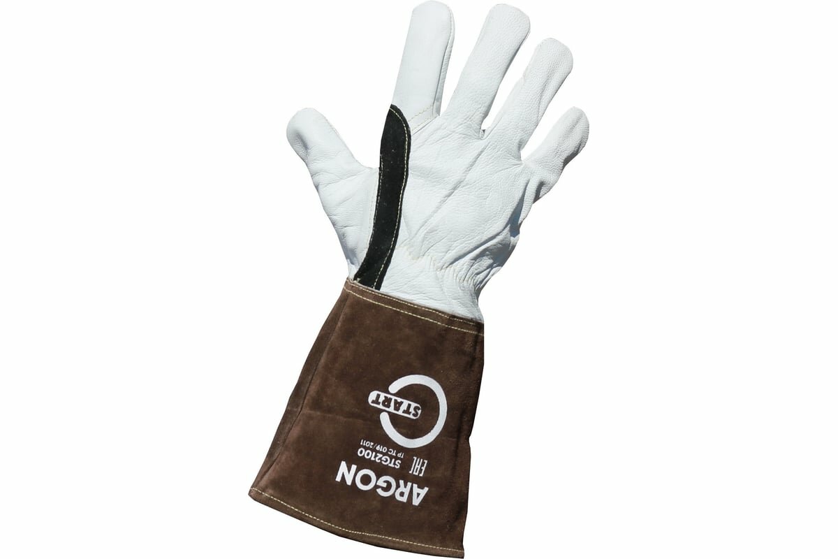 Start Argon STG2100 Краги из козьей кожи - защитные сварочные рукавицы для сварочных работ