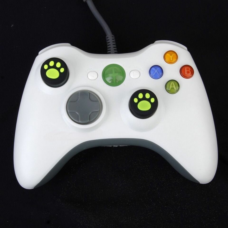 Защитные силиконовые накладки для джойстика PS5 DualSense, PS4 DualShock, Xbox 360 Xbox One Series Paw — фото 1