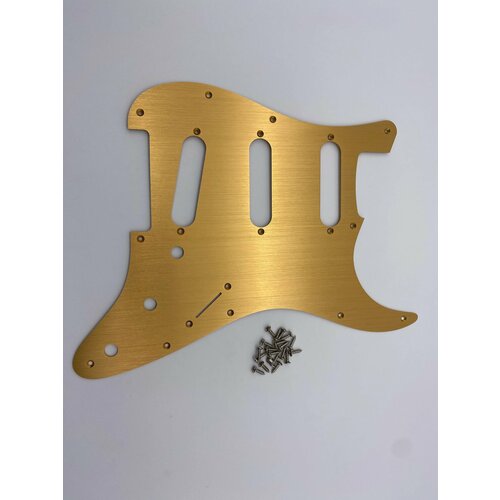 Металлическая накладка для гитары Fender Strat SSS Luxury gold color 1959₽