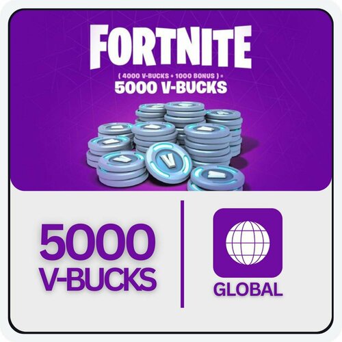 Игровая валюта Fortnite 5000 V-Bucks 149900₽