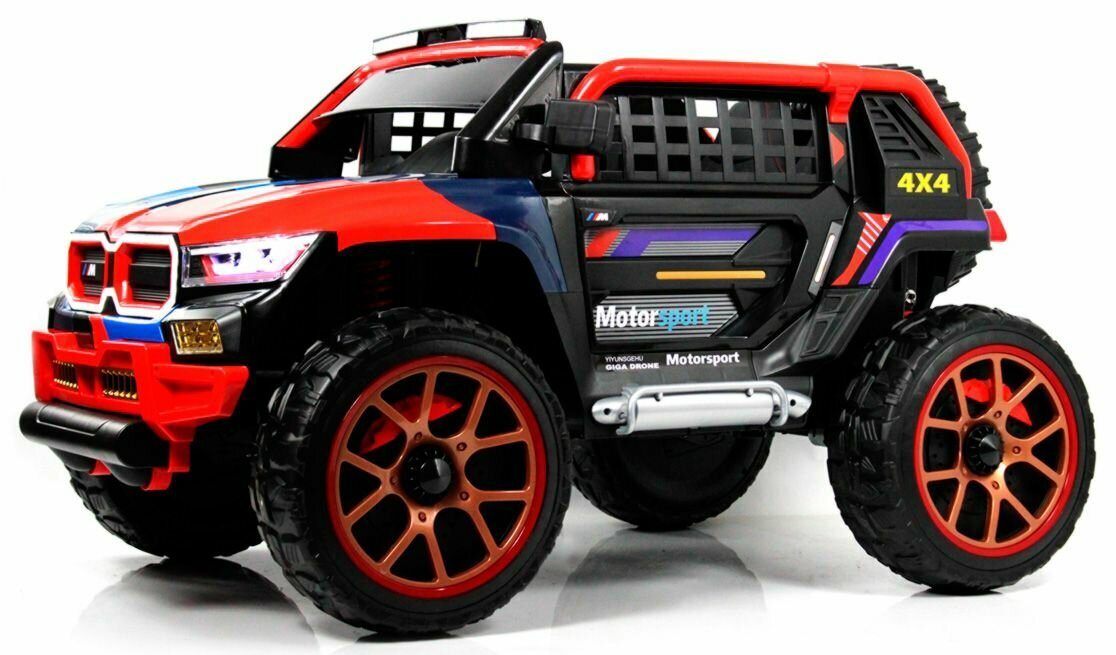 Детский электромобиль RiverToys BMW K007AM Черный