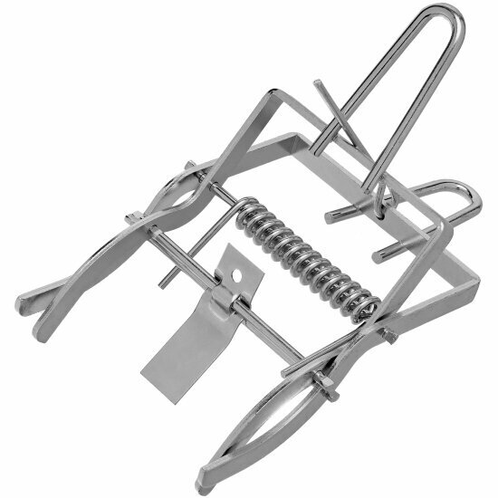 Кротоловка капкан Сибртех плунжерная  оцинкованная 94116