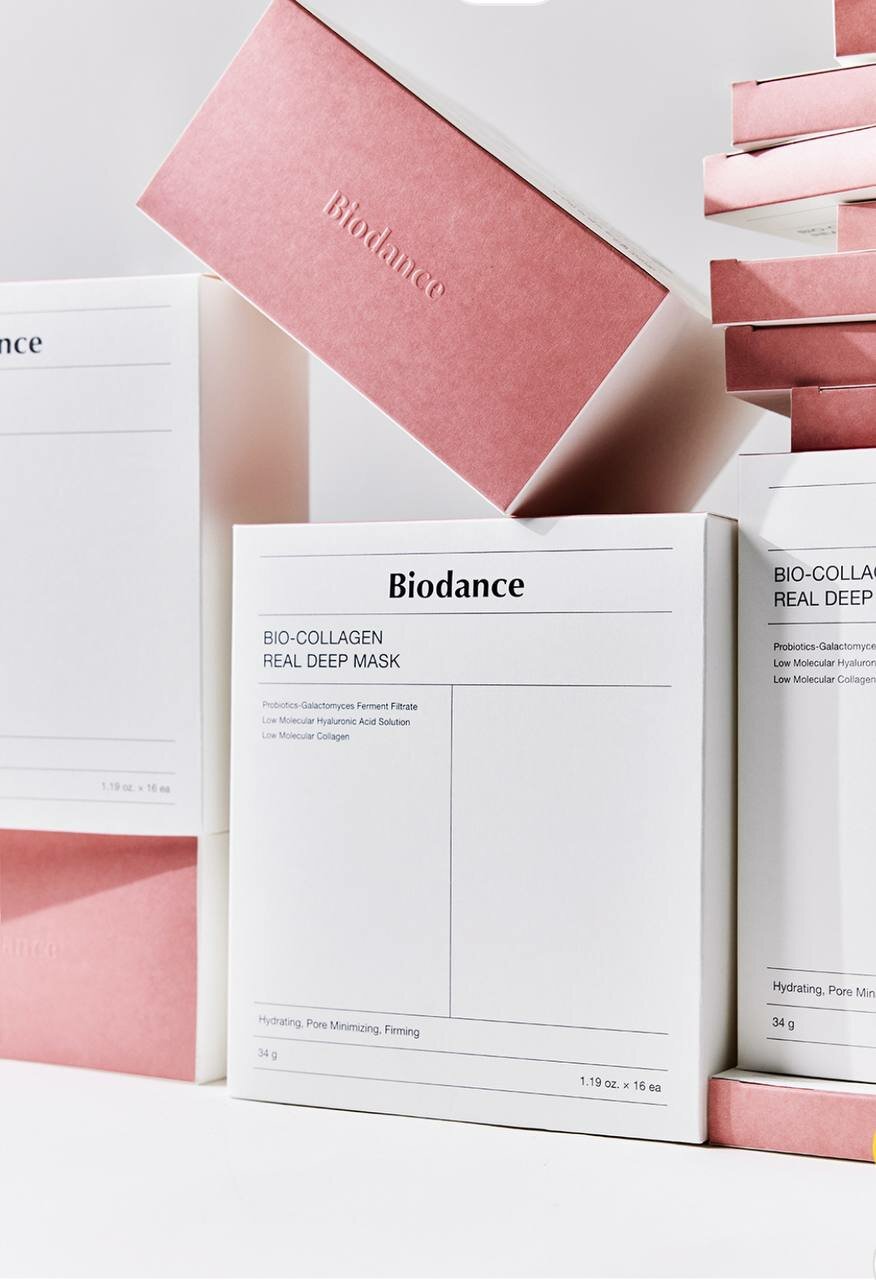 Маска Biodance Bio-Collagen Real Deep, для глубокого увлажнения кожи