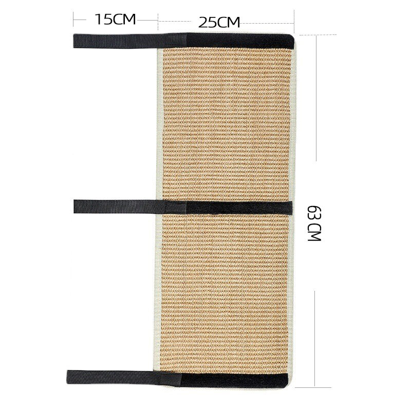 Картинки Когтеточка IKEA Lurvg, сизальная, подвесная, черная/кремовая,25*63 cm