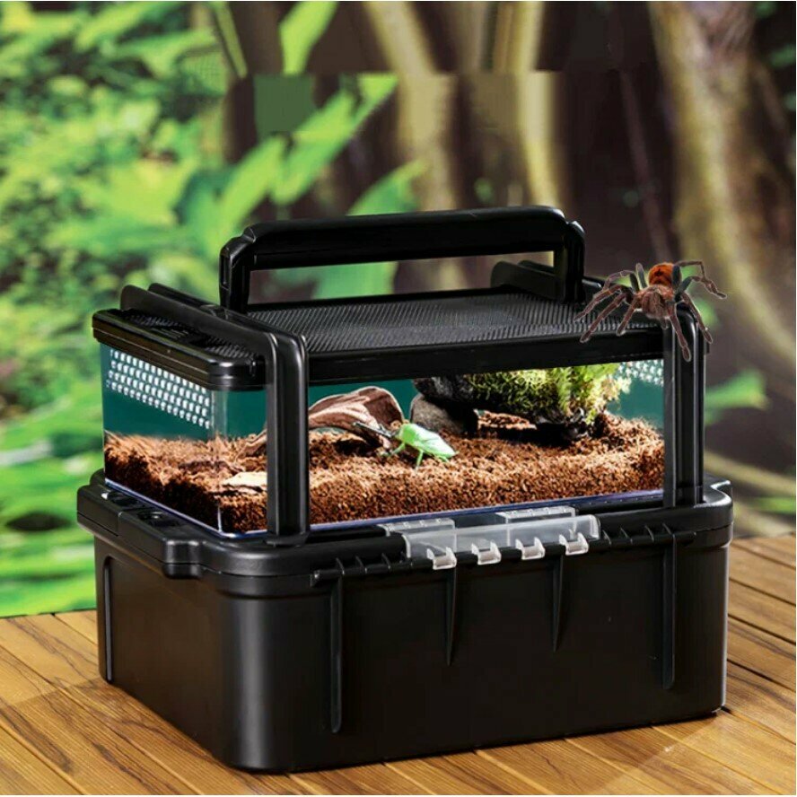 Террариум-переноска MyPads для пресноводных и пресмыкающихся с ручкой