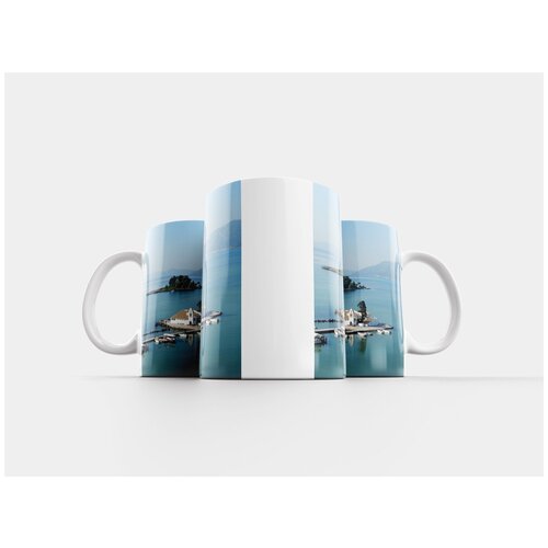 фото Кружка "корфу, остров, греция" 320 мл lotsprints