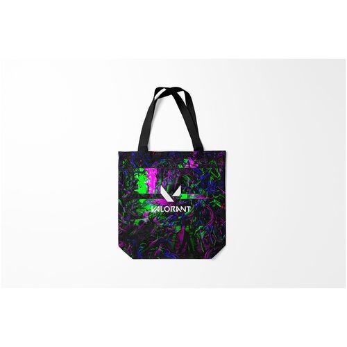 фото Сумка-шоппер / 40х40 см / геймерам / valorant game burnettie