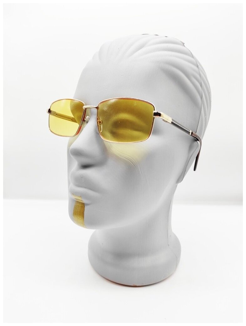 Максимально комфортные желтые готовые очки с UV защитой для водителей -1,50